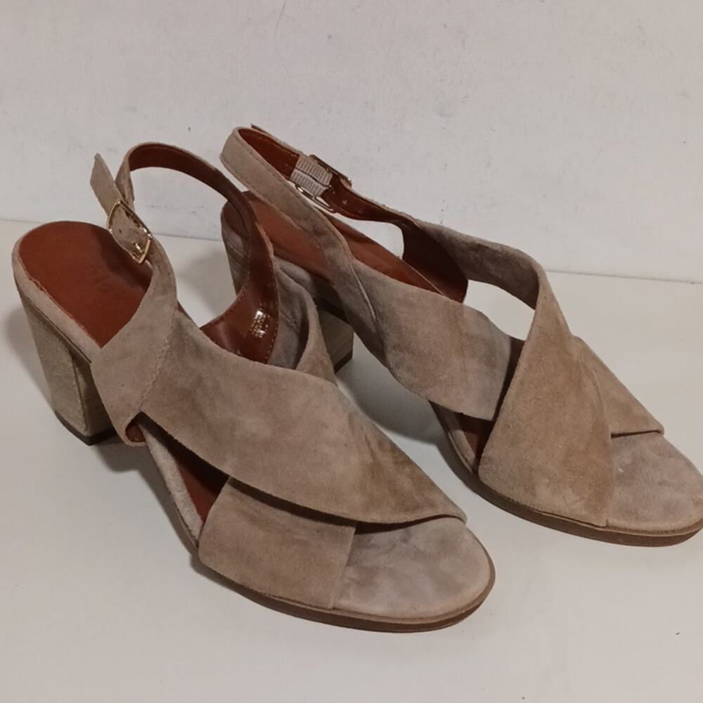 Mariella Tan Suede Women's Sandals